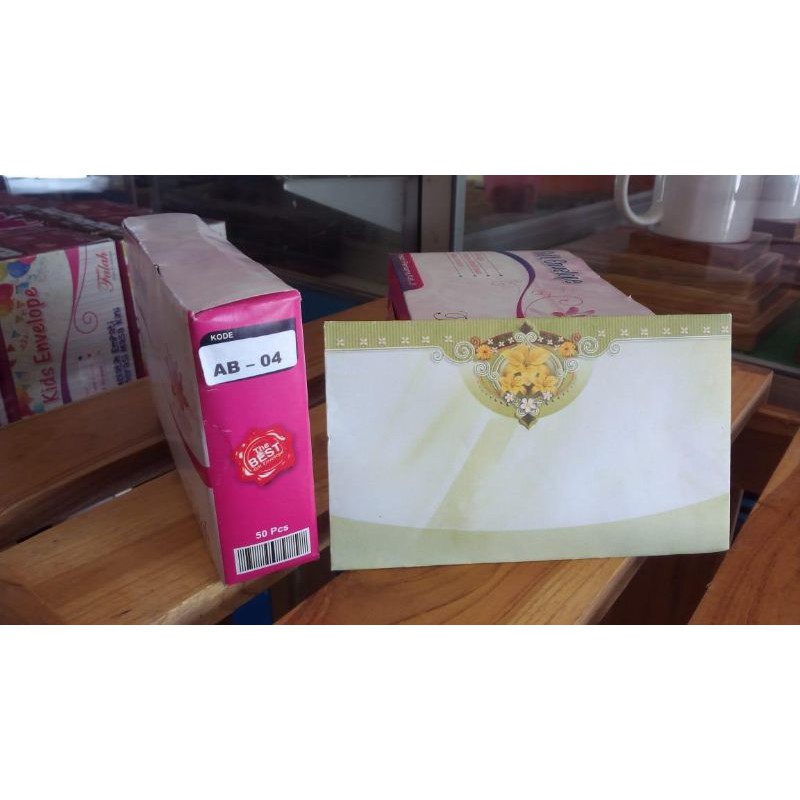 

Custom Amplop Motif+Nama