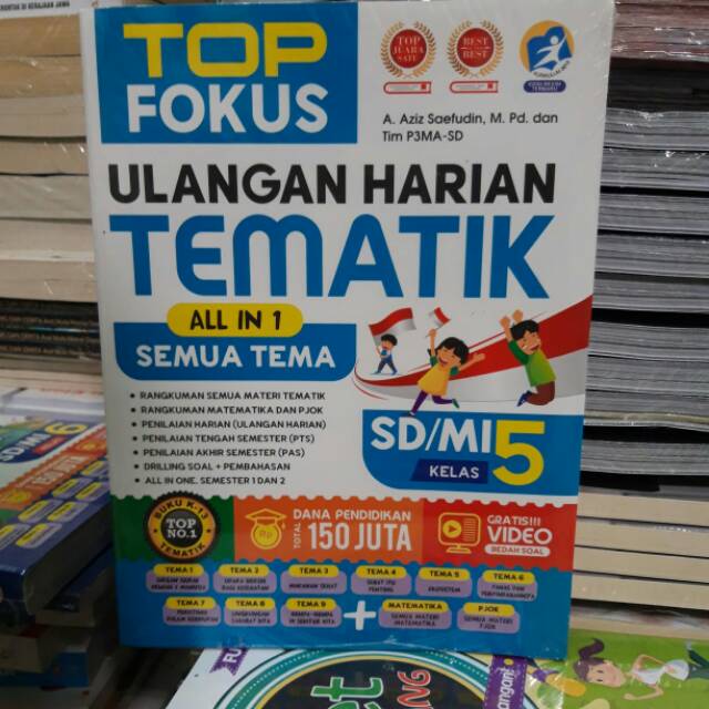 TOP FOKUS ULANGAN TEMATIK ALL IN ONE SEMUA TEMA KELAS 5 SD