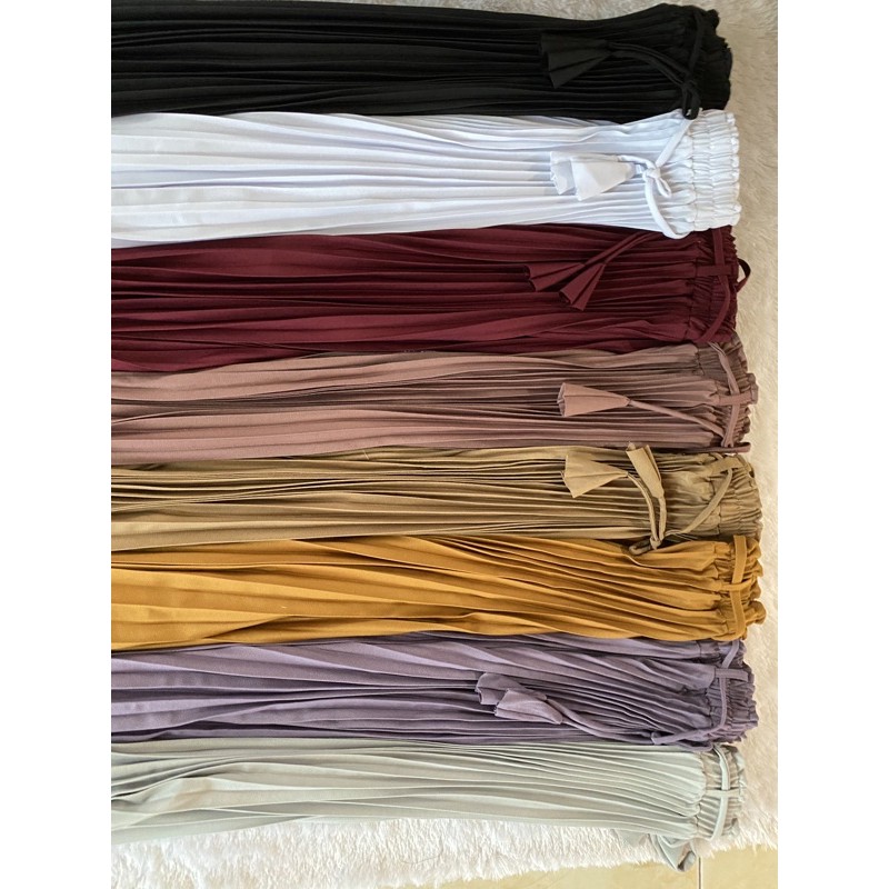 (COD)Rok Plisket dewasa terlaris//Rok polos//Rok Premium//Bawahan wanita-2
