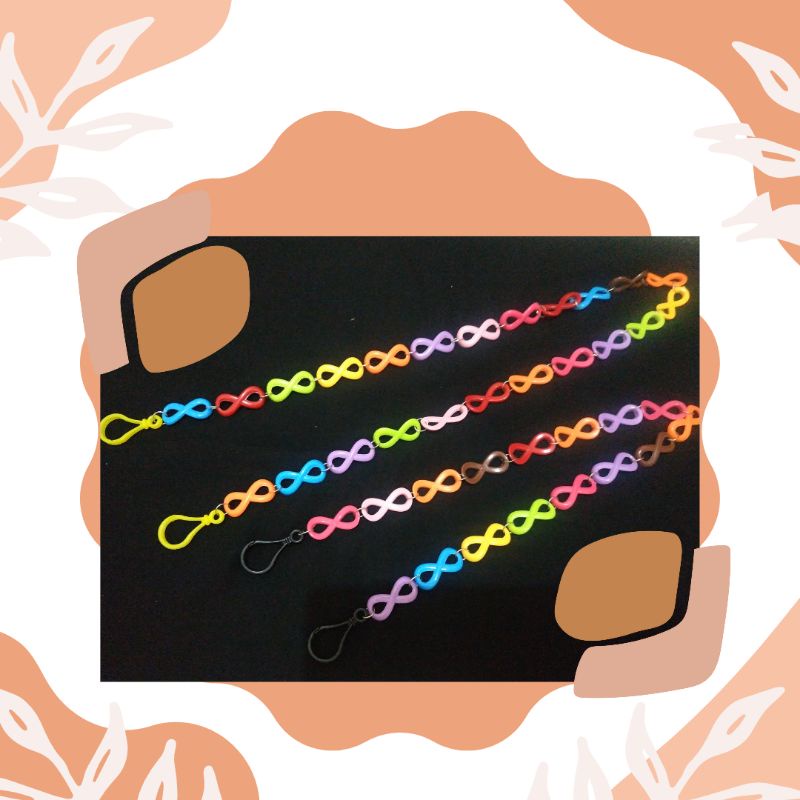kalung Masker Rantai/kalung masker anak/konektor masker
