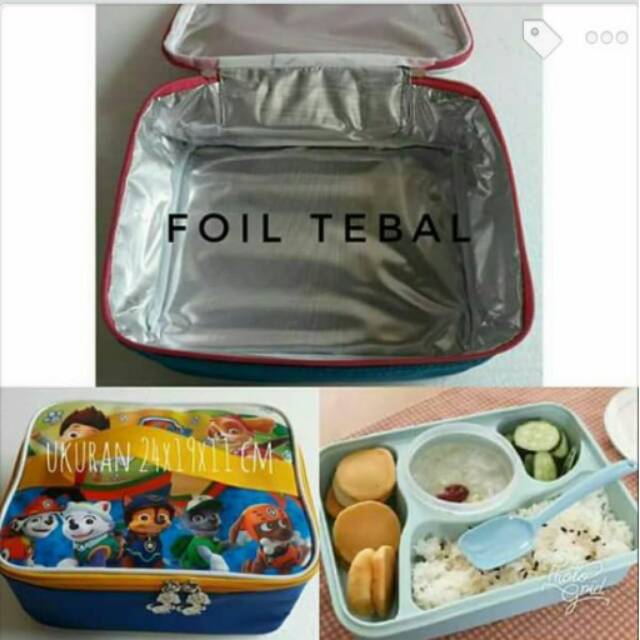 Lunch box + tas