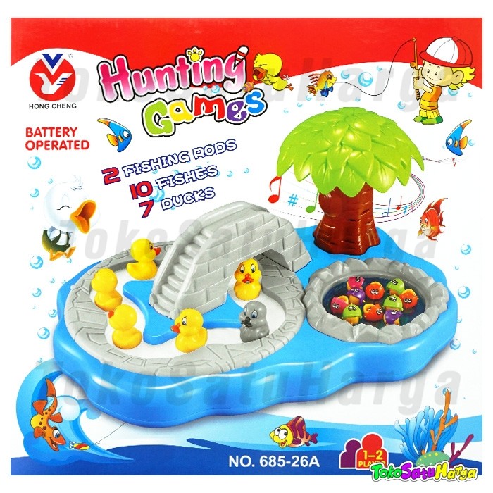 Mainan Fishing Game Pancing Ikan Hunting Game Fish Duck