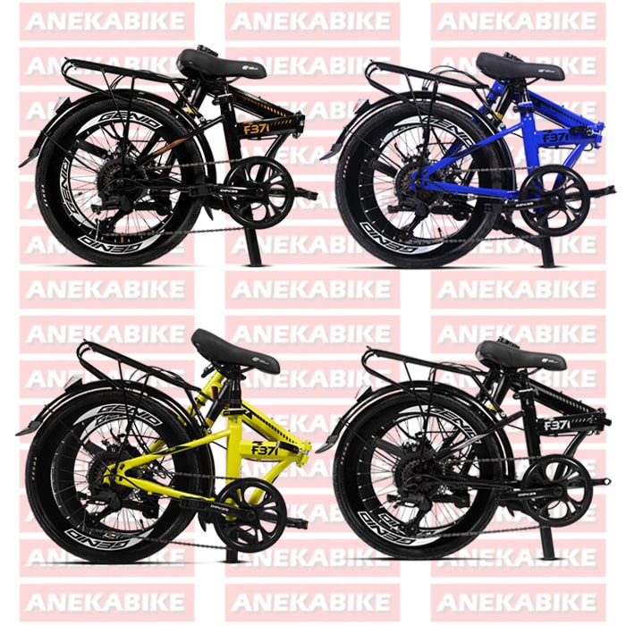 [EKA JAAYA SEPEDA] Sepeda Lipat Genio Lunox Ukuran 16 inch by United Bike