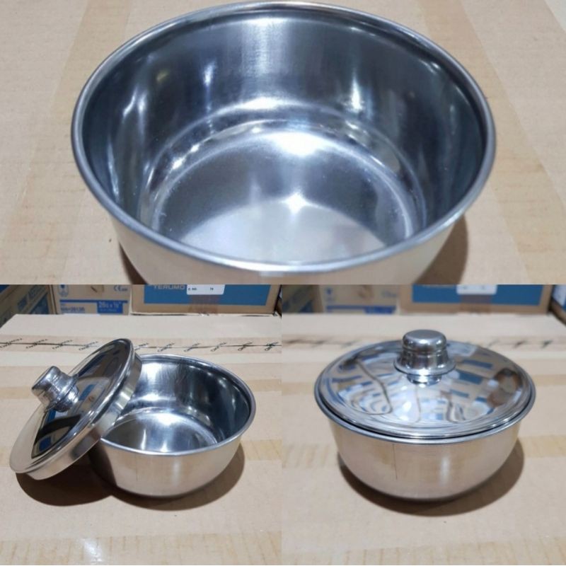 Kom + Tutup 12 cm - Kom Tutup 12 cm - Com Tutup 12 cm