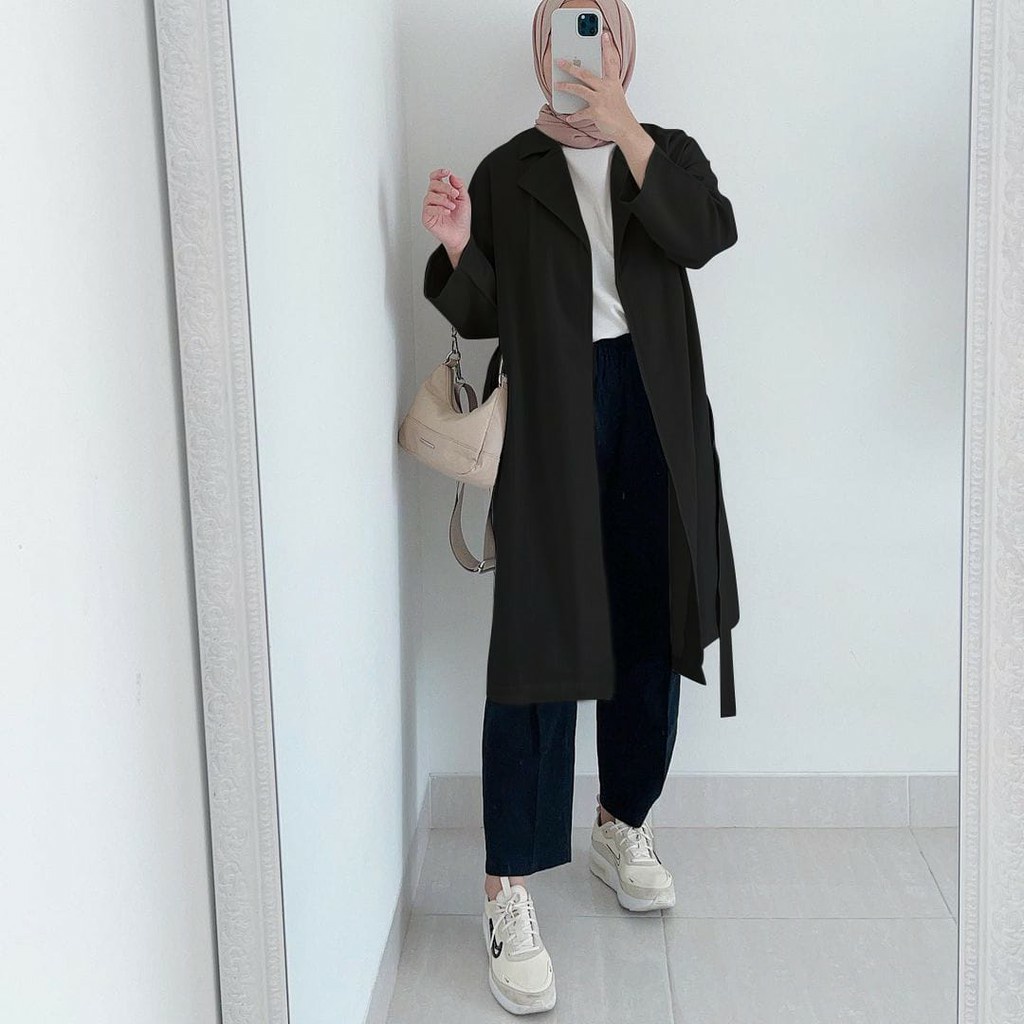 ERIKA LONG BLAZER | Blazer Wanita | Long Blazer Wanita | Long Blezer | Blezer Wanita | Blezzer Wanit