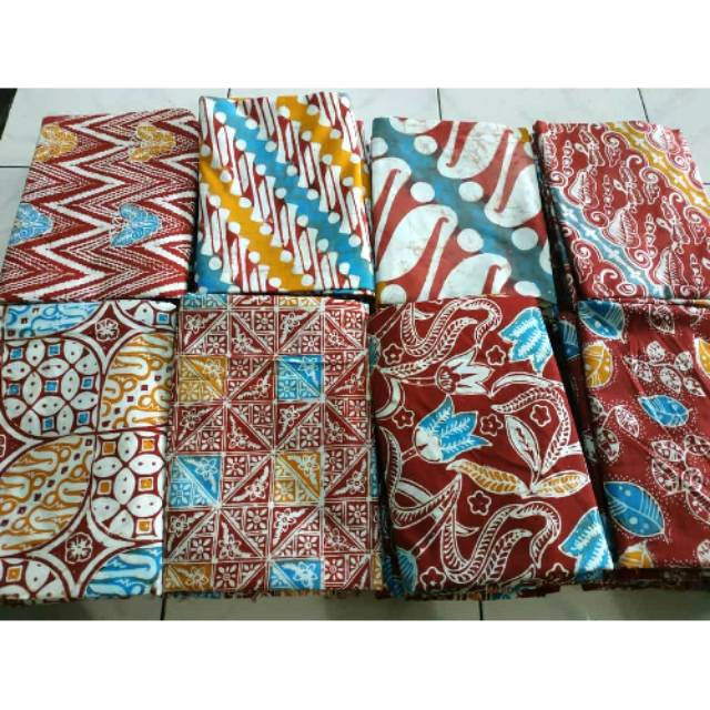 Jual Batik Cap Wonogiren Warna Beraneka Macam Shopee Indonesia