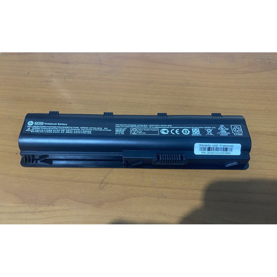 Baterai ORI Laptop HP Compaq &amp; Pavilion CQ32 CQ42 CQ43 CQ430 G4 G32 G42 430 431 435 DM4 1000 MU06