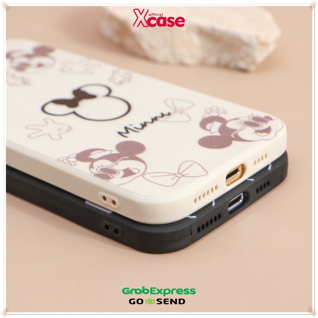 Casing Oppo Reno Vivo - Soft Case Edge Miki Mini Cartoon Full Lens Cover