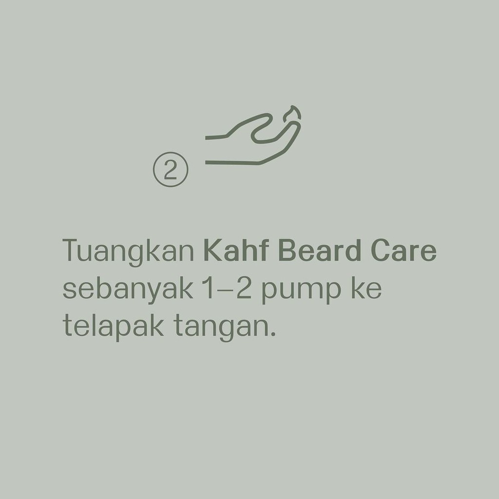 KAHF Beard Care Oil Serum Minyak-Serum Jenggot 30mL