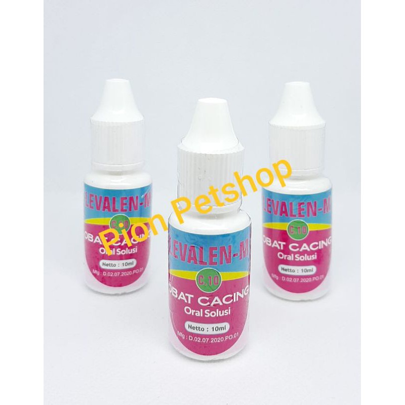 LEVALEN M 10ml Obat Cacing PATEN untuk Anjing dan Kucing