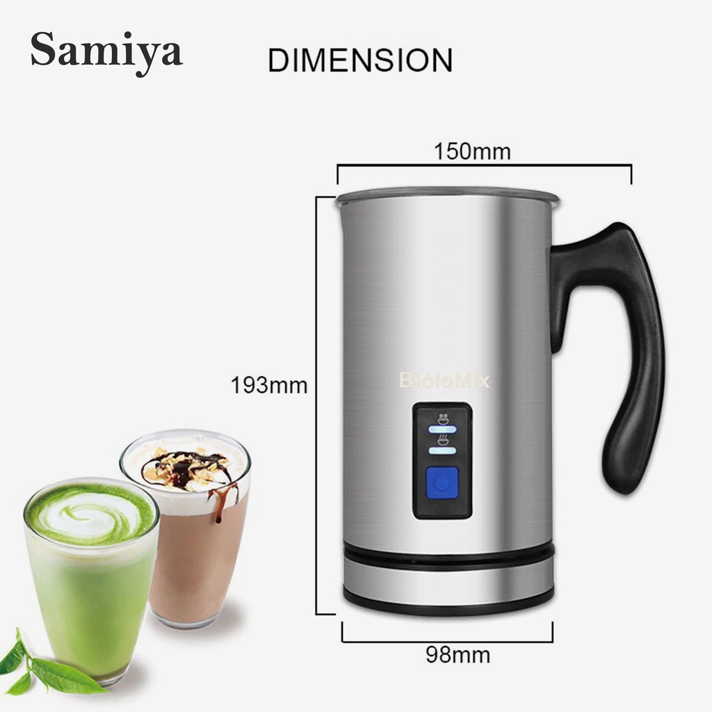 electric milk frother pembuat busa susu kopi latte cappucino 500W / milk fother electrik