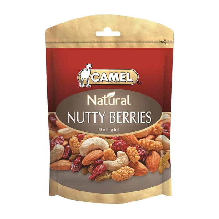 

Camel Natural Nutty Berries Delight 150 g / Snack Kacang & Dried Fruit