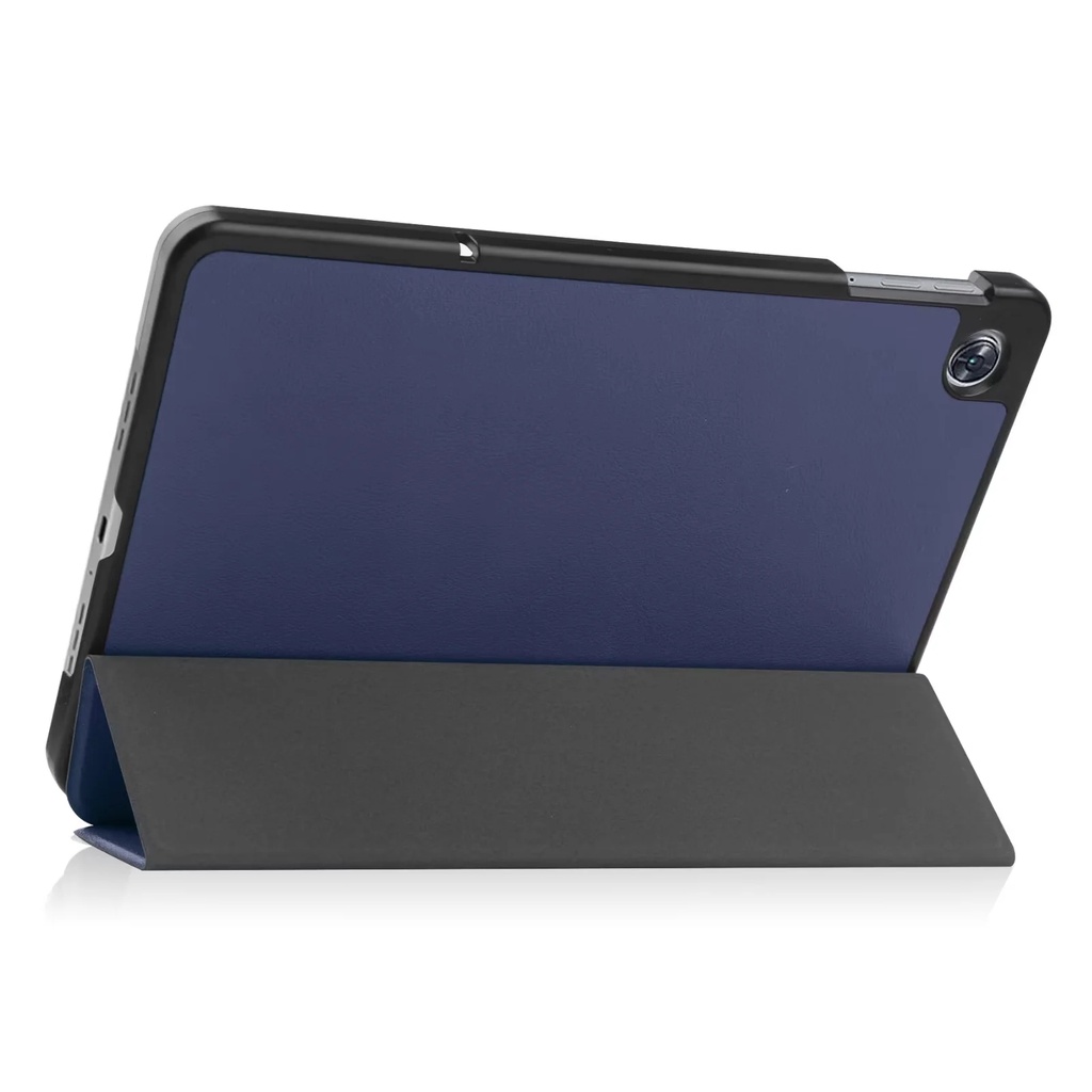 Untuk Oppo Pad Air (2022) 10.36 &quot;OPD2102 X21N2 Tablet Perlindungan Case Fashion Tri-fold Custer Stand Casing Flip Holder Warna Solid Leather Cover