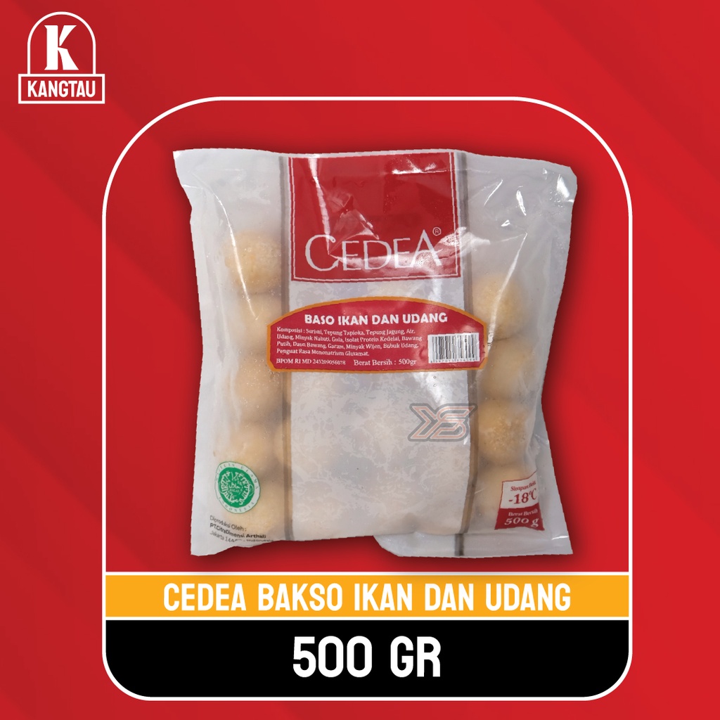 

Cedea Baso Udang 500GR