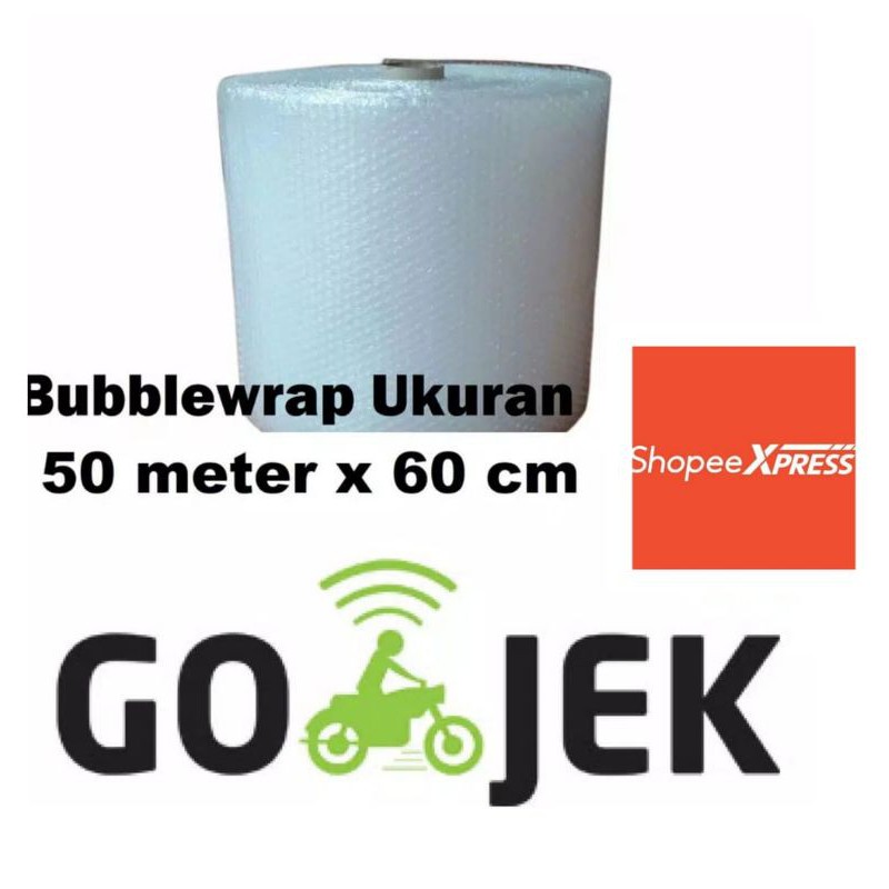 

Bubble - Bubel - Babel wrap Muliapack uk 60 cm x 50 meter khusus gojek