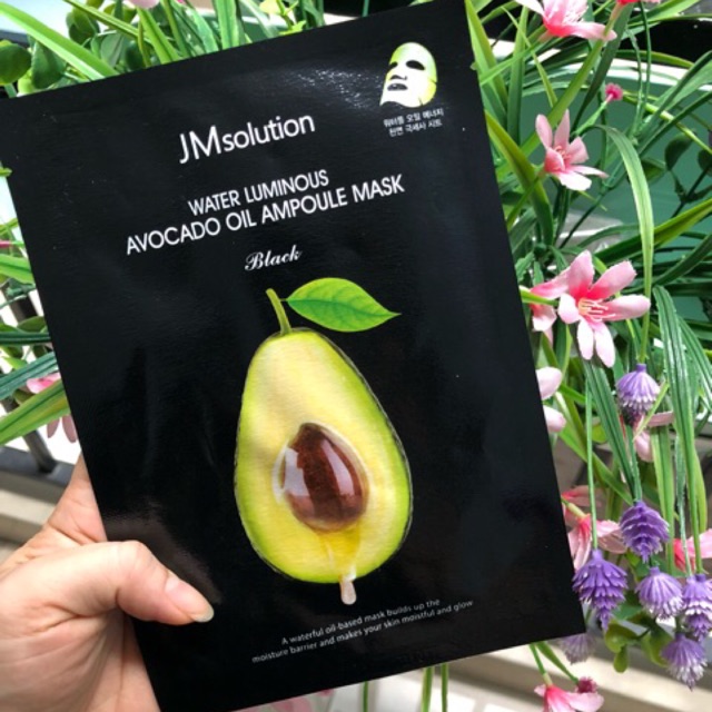 JMsolution Water Luminous Avocado Oil Ampoule Mask