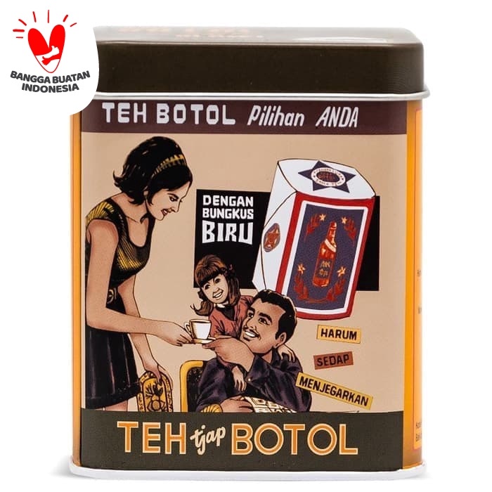 

TEH-DAUN- TEH CAP BOTOL VINTAGE TEH CELUP AROMA MELATI -DAUN-TEH.