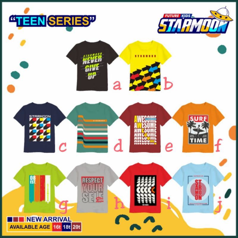 kaos pria starmon ori premium/kaos remaja 11-14 th kaos combat 24s tebal