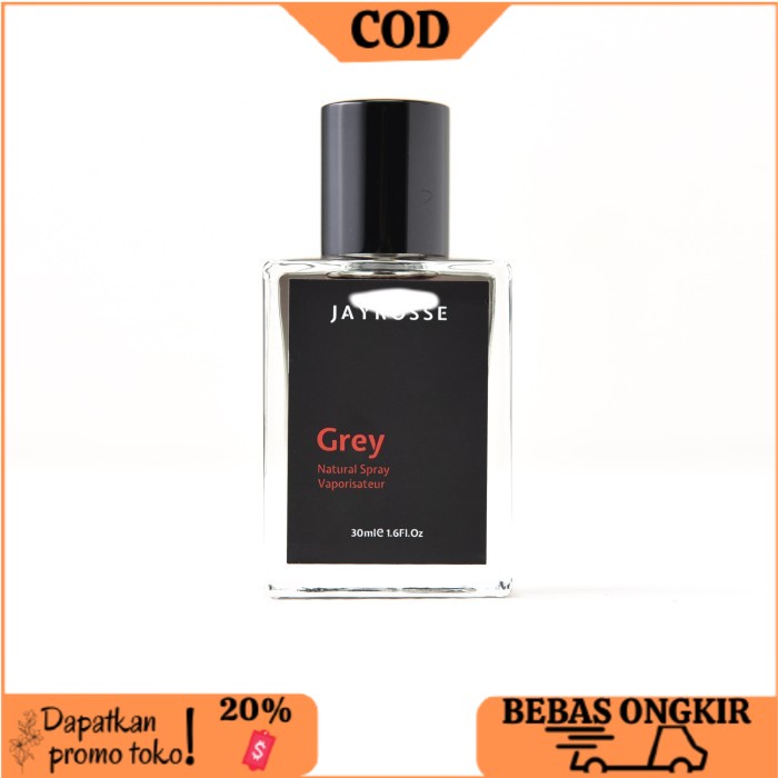 (COD) Jayrosse Perfume - Grey | Parfum Pria