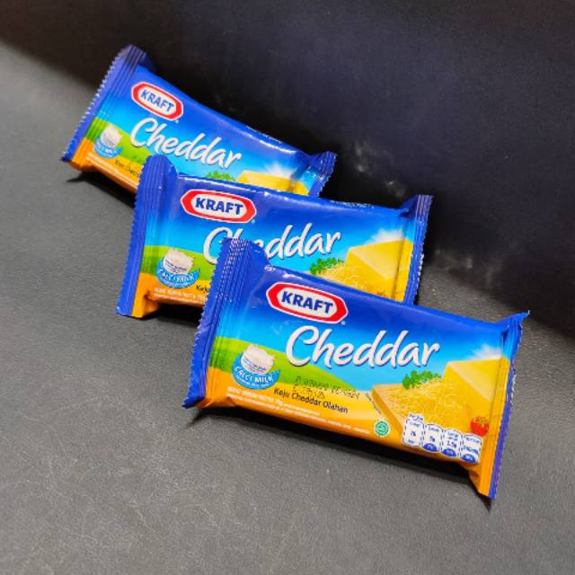 

Keju kraft cheddar midi 70gr