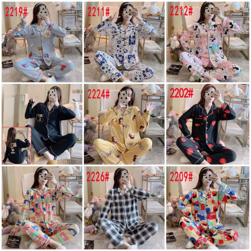 CO7 Baju Tidur Pp Import/fashion wanita murah/ baju tidur  wanita murah