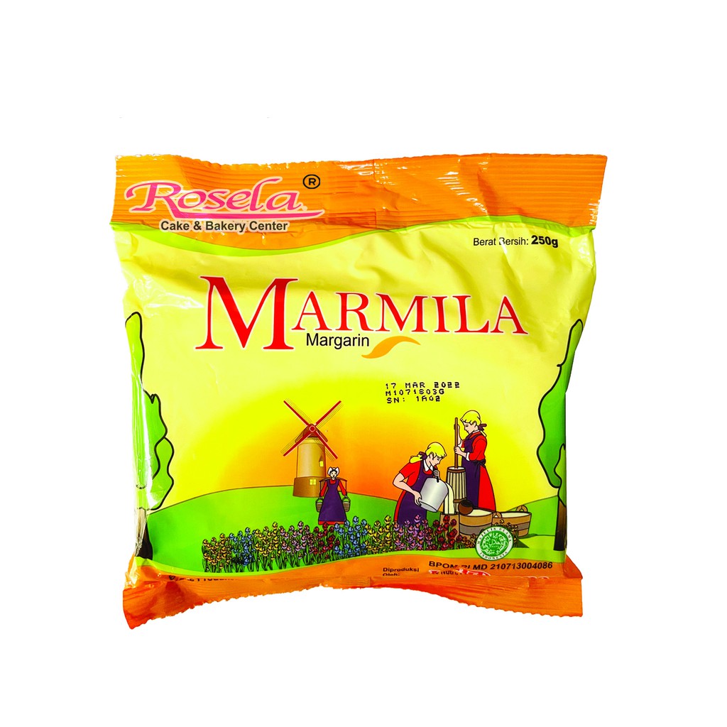 

Marmila Margarine 250 gram Sachet / Marmila Sachet