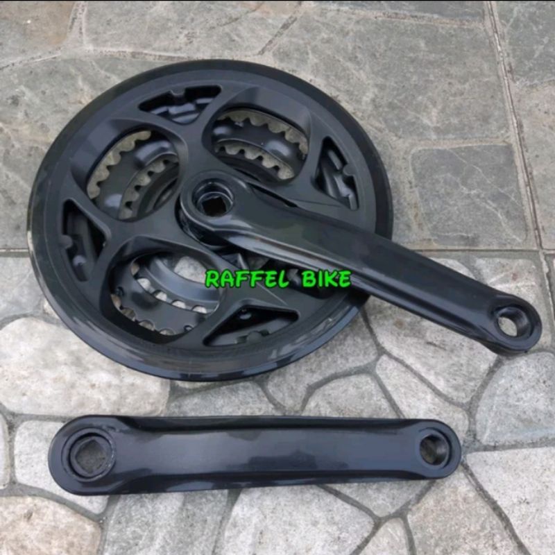 Termurah. Crank Turanza 3 speed. Crank 3 speed. Crank MTB