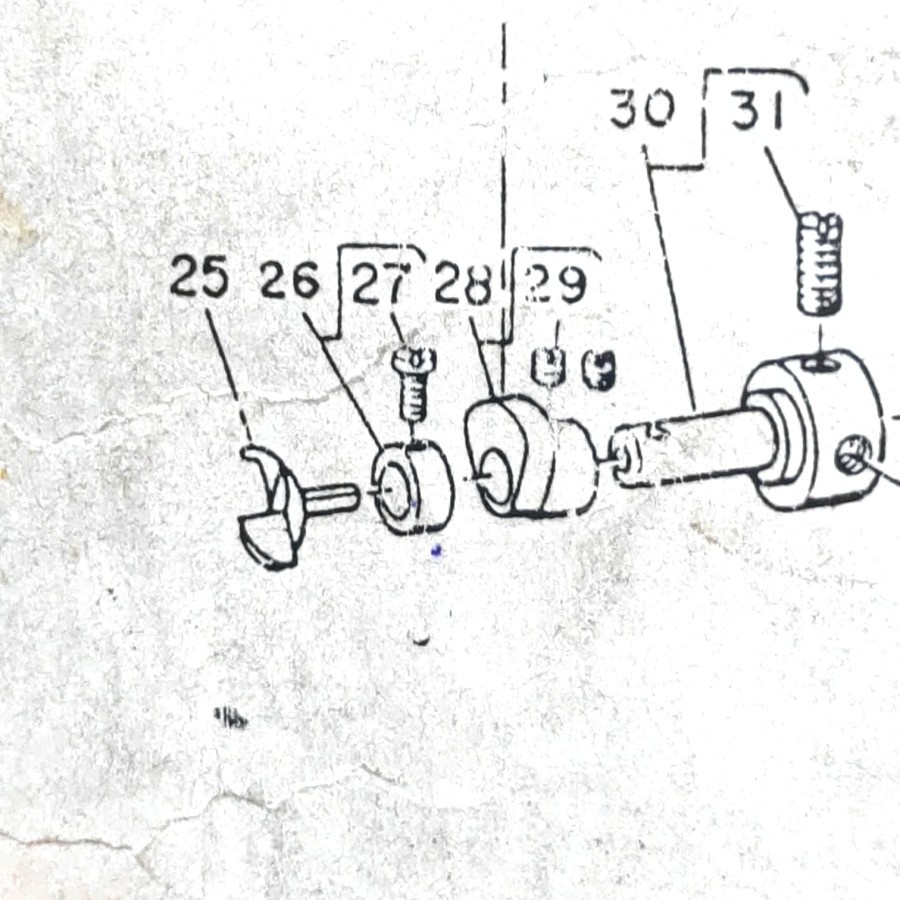 Rotary Looper FS Mesin Pasang Kancing Juki 372 / 373