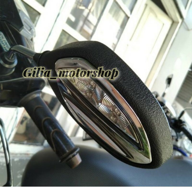 Big Promo Spion Beat Led Mha Lampu Sein Standar Beat Universal Honda Standar Realview Mirror Turn