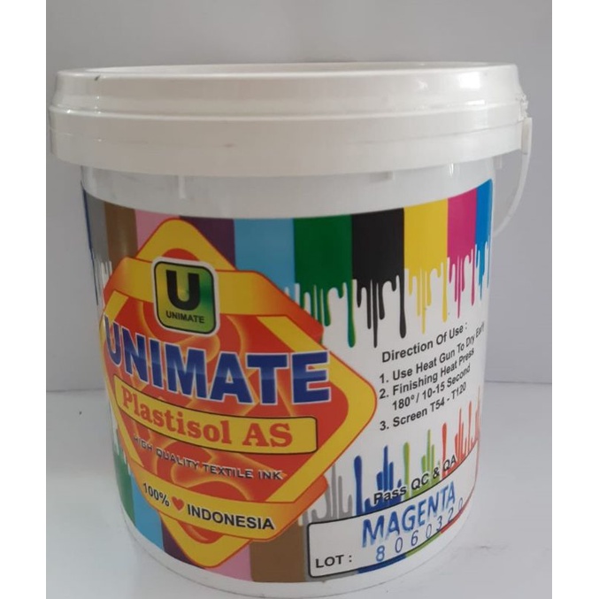 

Plastisol Unimate AS Magenta @1kg