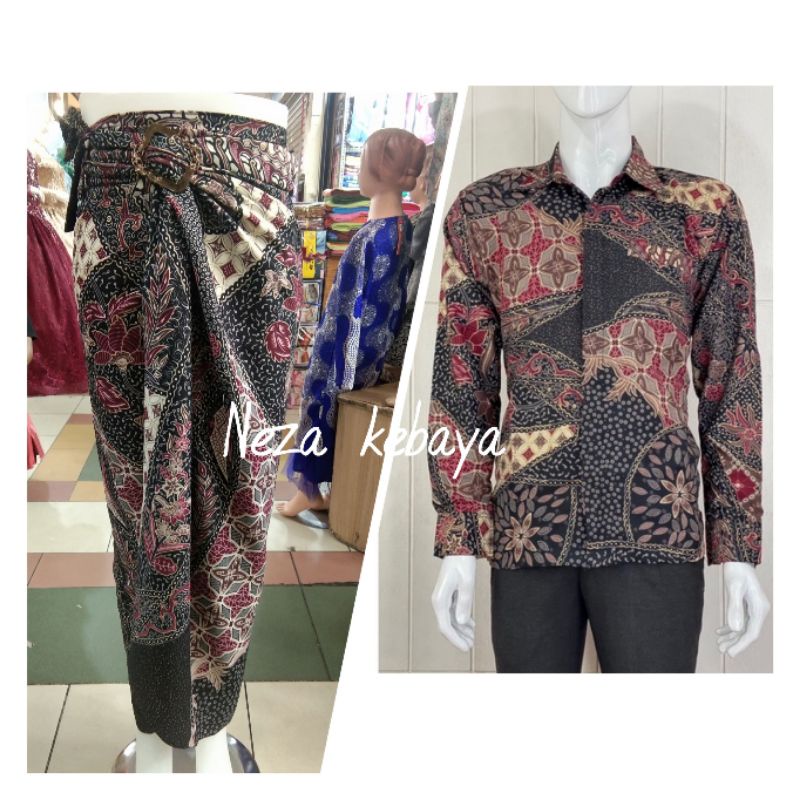 Couple batik terbaru//rok lilit batik //rok ikat//kain lilit couple