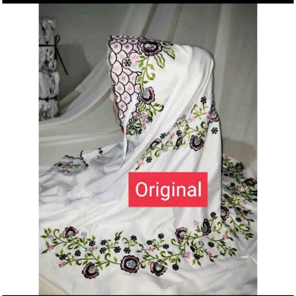 mukena terusan dewasa polino mukenah rukuh dewasa model terbaru RUKUH LAJURAN DEWASA