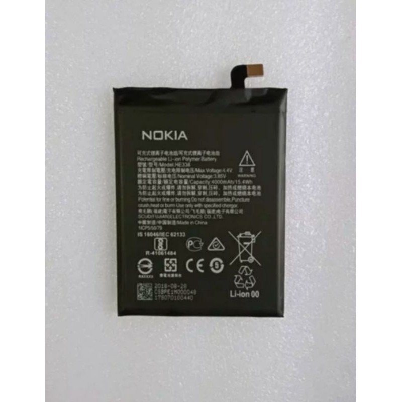 Batrai NOKIA 2 / TA-1029 / HE338 Baterai Handphone Batre Android Battery Batere