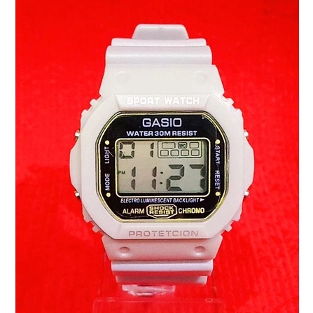 Jam Tangan Model Casio Digital Rantai Fashion Wanita Dan Pria / Jam Tangan Wanita Digital Kotak