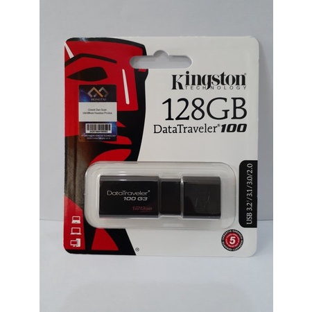 Flashdisk Kingston DT100G3 128GB USB 3.2