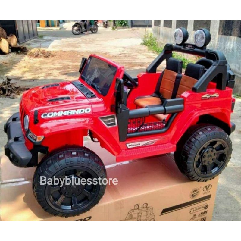 Mobil aki anak Off-Road SHP Volta Jeep Rock  5008 dan Mobil Aki Off-Road SHP Volta Commando 50888-1