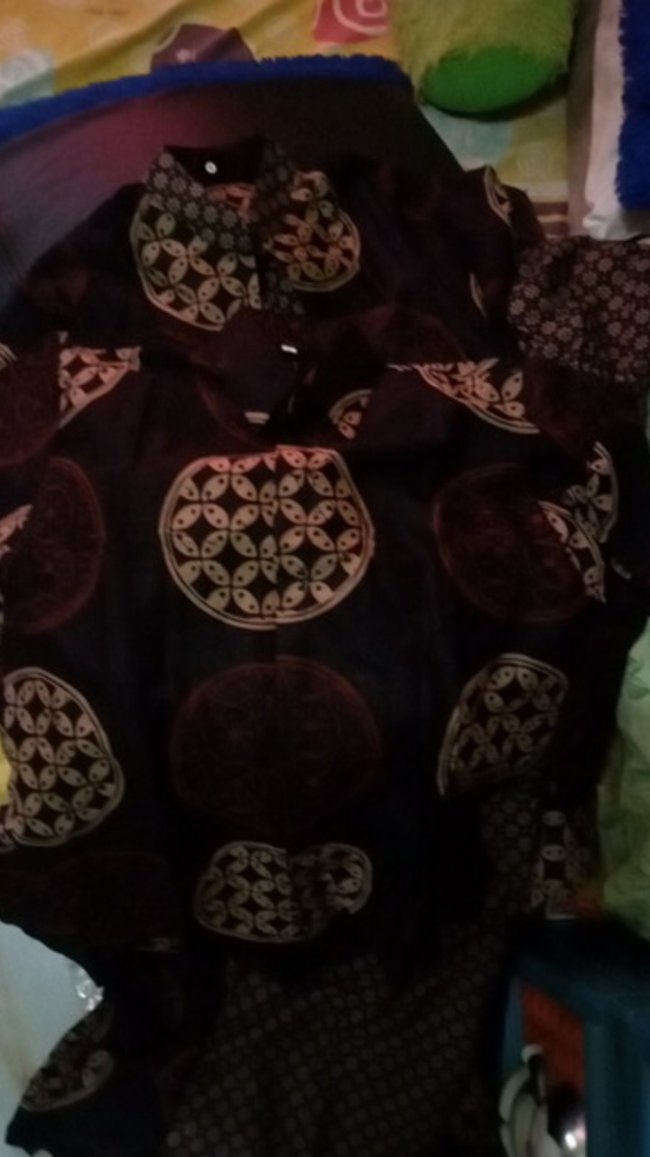 Batik Couple Keluarga.batik Kemeja.gamis Outer.batik Ori Hq Senopati.batik Seragam.
