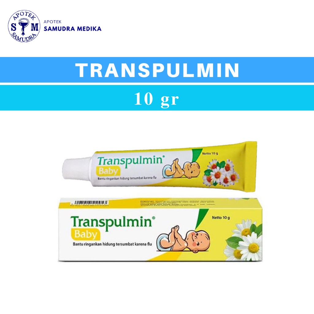 TRANSPULMIN BABY -10gr (balsem anak balsem nyeri anak balsem hidung tersumbat anak balsem sakit peru