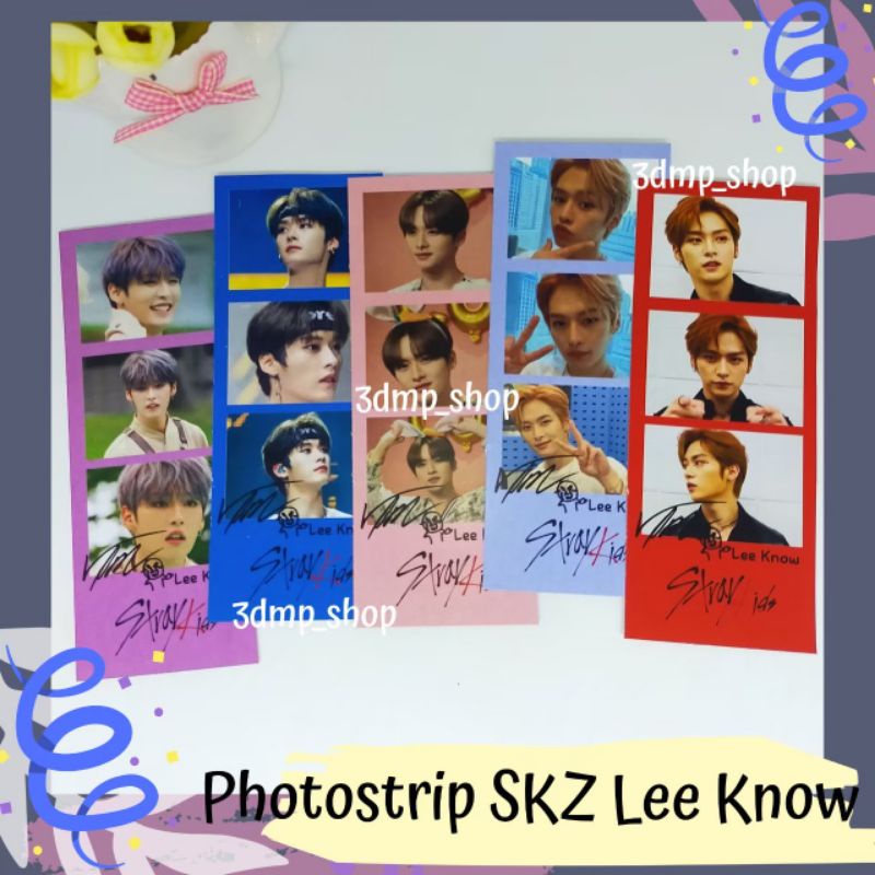 [MINIMAL BELI 2] Photostrip stray kids lee know bangchan hyunjin han jisung felix changbin bangchan