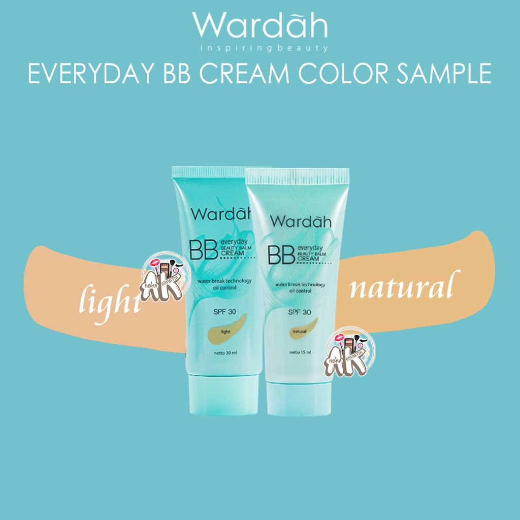 WARDAH EVERYDAY SERIES (LIQUID FOUNDATION/BB CREAM/TWO WAY CAKE/CREAMY FOUNDATION)