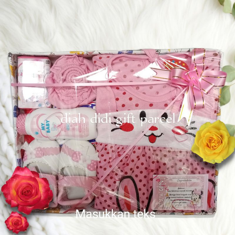 KADOBAYI/PARCELBAYI KADO BAYI/HAMPES BAYI Hamper baju baby newborn gift paket hampers parcel kado bayi lahiran parsel set murah parsel bayi baru lahir cwek dan cowok