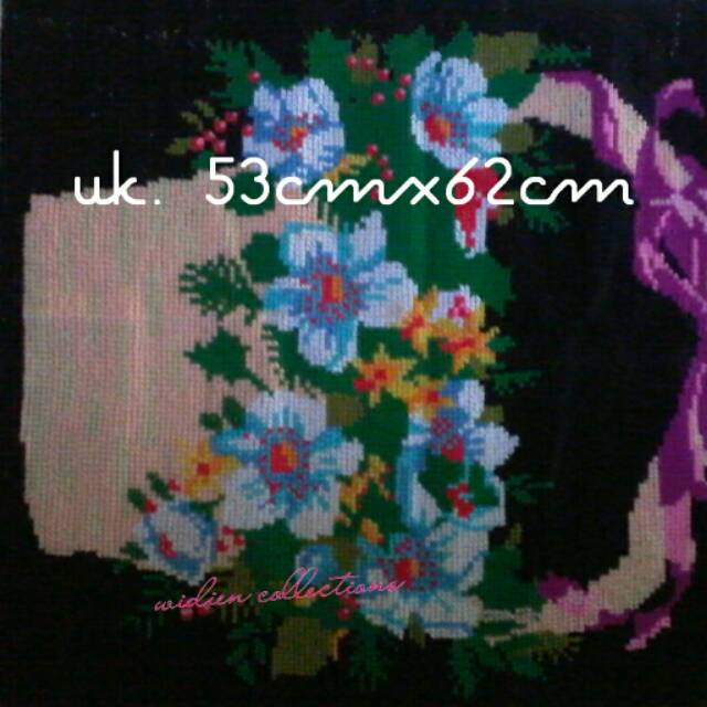 

Kruissteek bunga kranjang