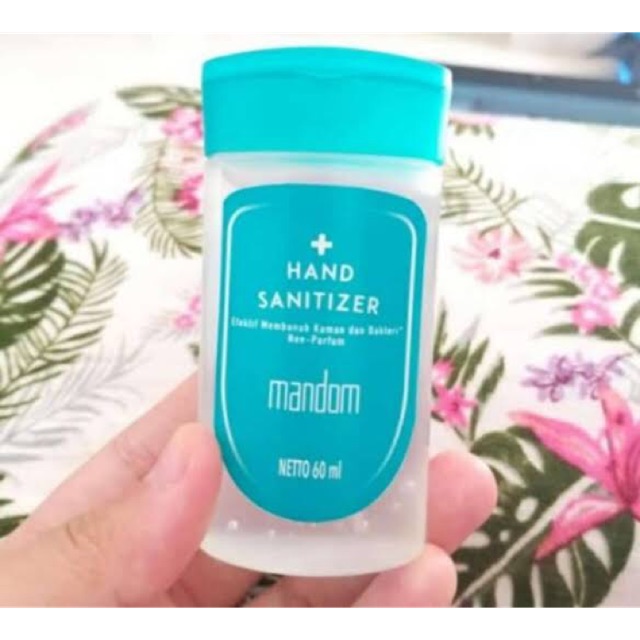 Hand sanitizer gel Mandom 60ML hand sanitizer mandom 60 ML antiseptik mandom antiseptic gel