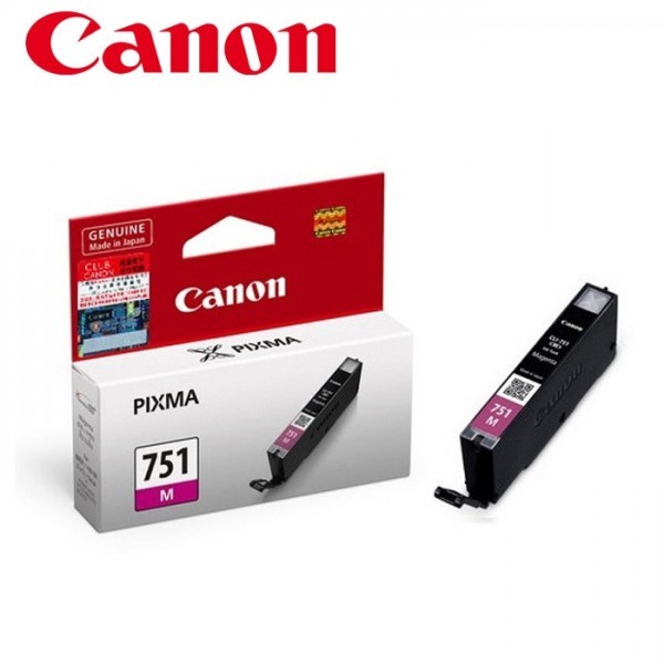 Tinta Canon CLI751 CLI 751 (BK C M Y) Original