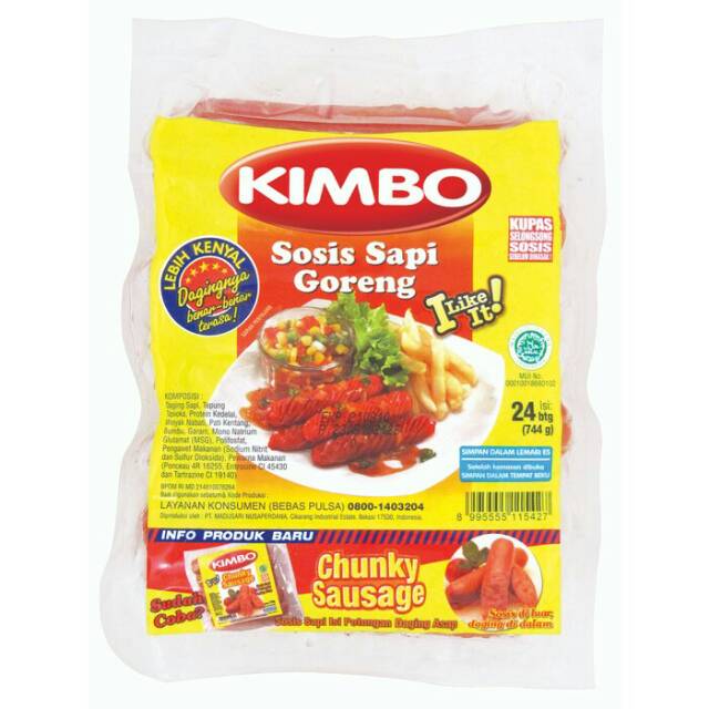 

Kimbo Sosis Sapi Goreng 24