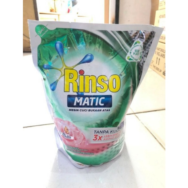 rinso matic cair hijau 1,6ml ready