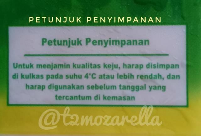 

GRA 250 Gram Mozzarella KPBS Pangalengan Halal Impor