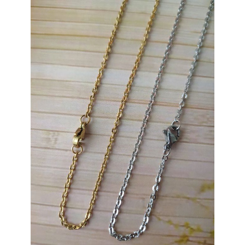 Kalung Nuri Motif Titanium Kalung Import Wanita Size Kecil