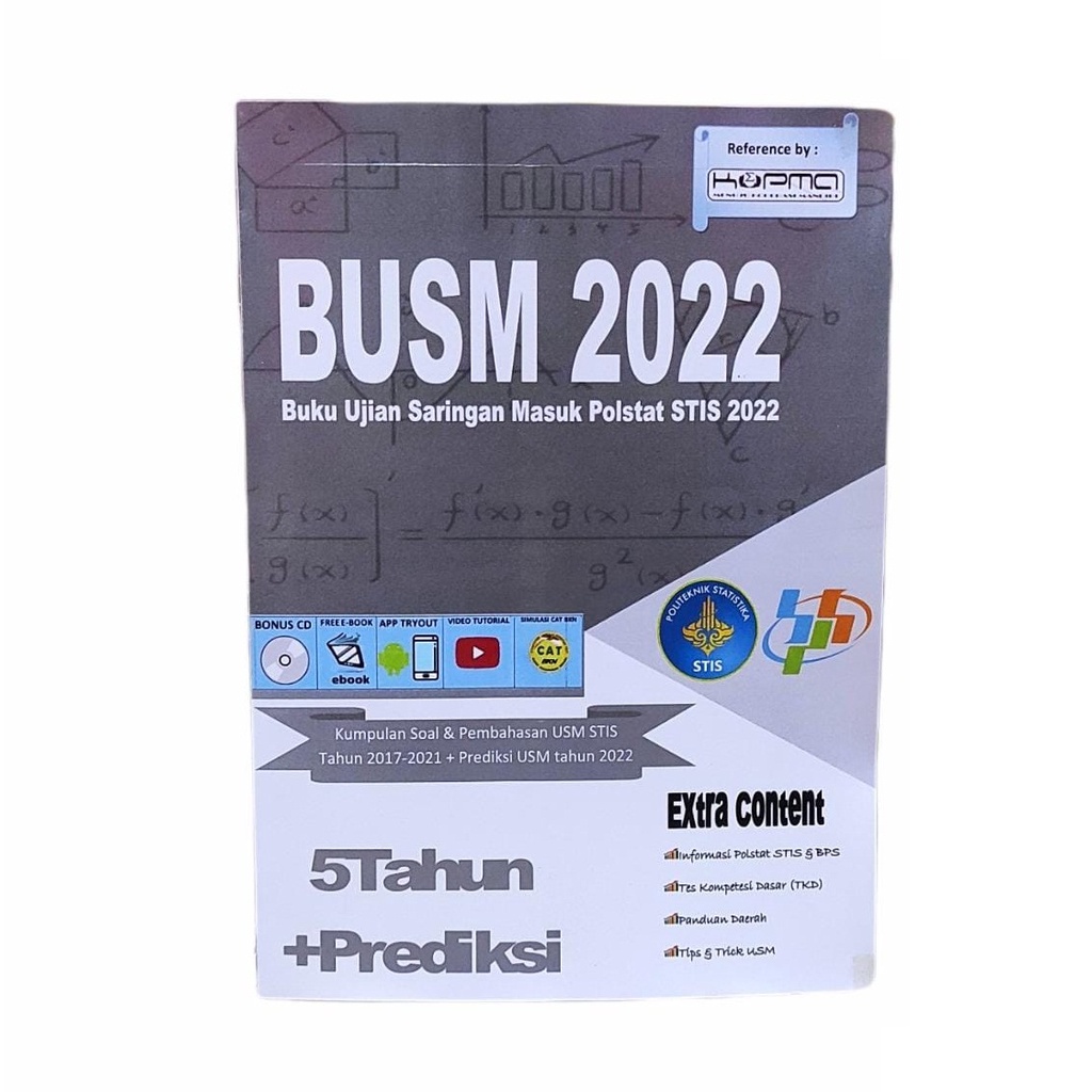 BUKU USM POLSTAT STIS 2022 BUSM STIS 2022 REFERENSI KOPMA STIS