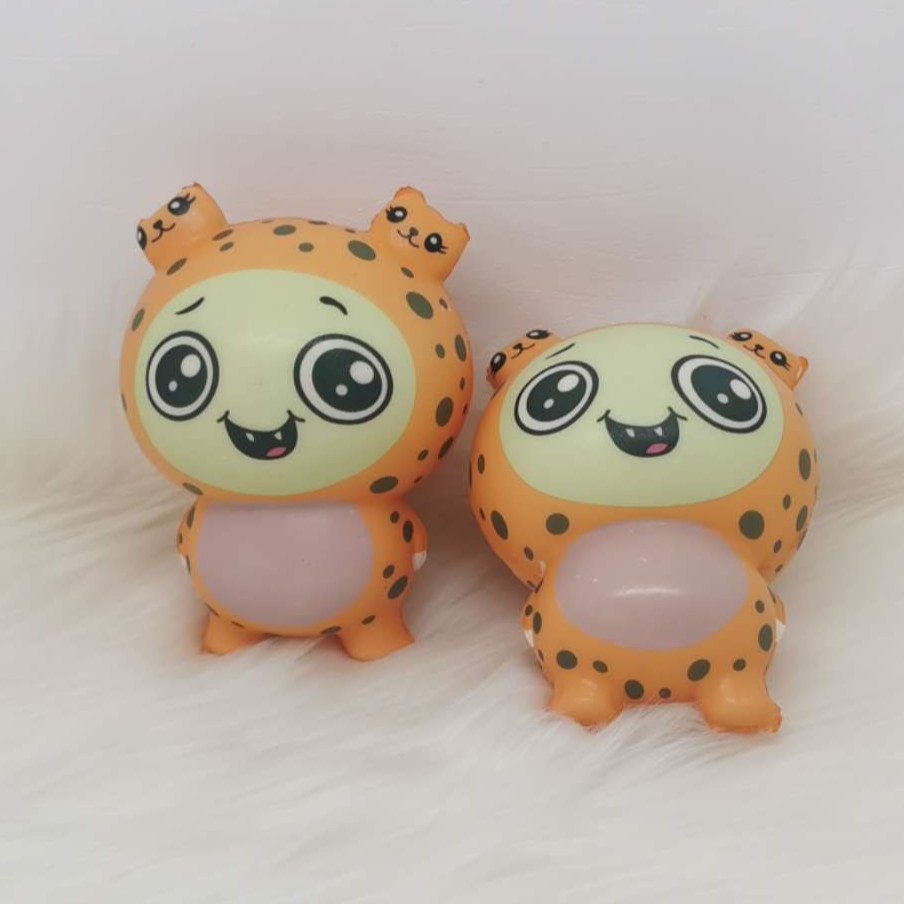 Squishy Murah Mainan SQUISHY { BONEKA LEOPARD }